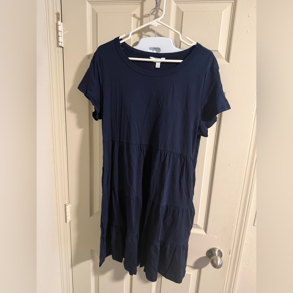 Time and Tru Dark Blue Dress